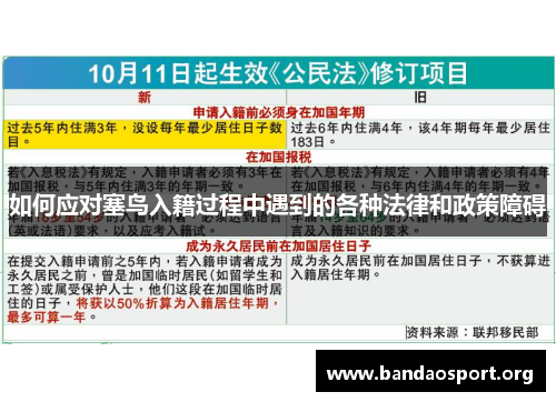 如何应对塞鸟入籍过程中遇到的各种法律和政策障碍