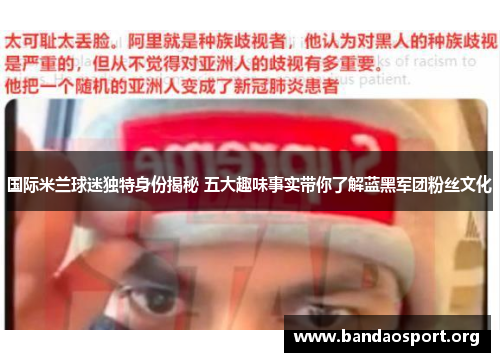 国际米兰球迷独特身份揭秘 五大趣味事实带你了解蓝黑军团粉丝文化