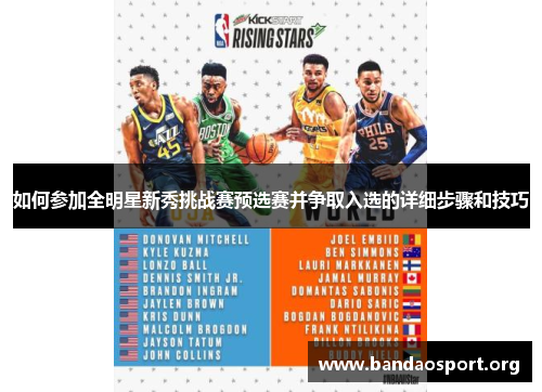 如何参加全明星新秀挑战赛预选赛并争取入选的详细步骤和技巧